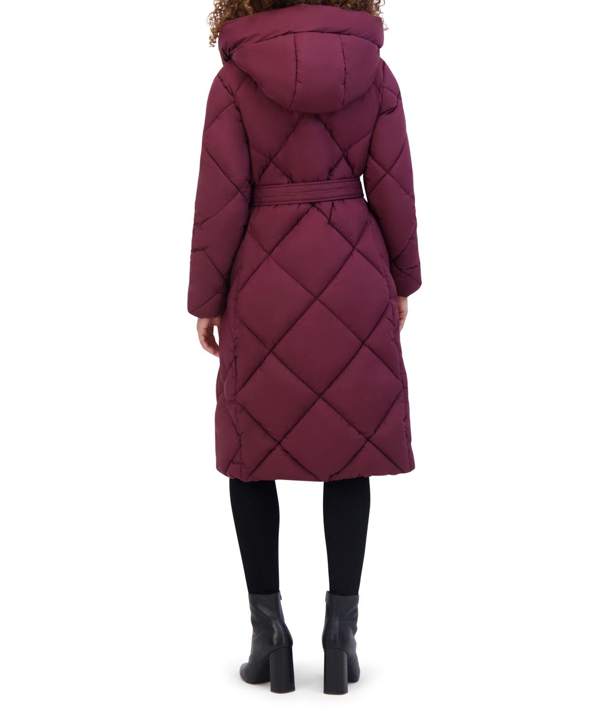 Women's Quilted Long Puffer Coat