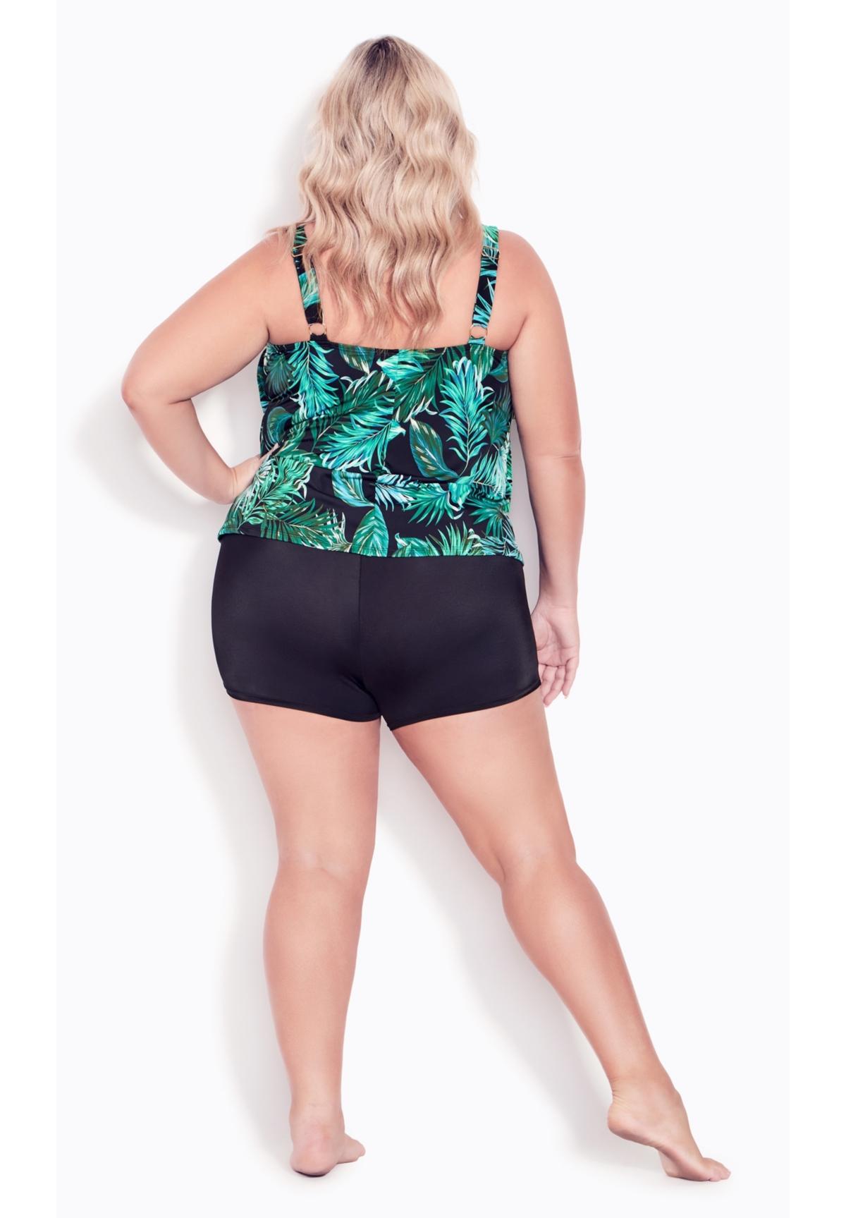 Plus Size Swim Boy Short