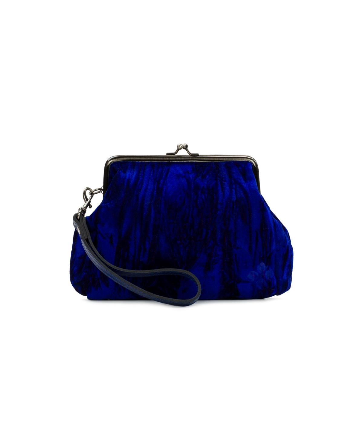 Savena Crushed Velvet Wristlet