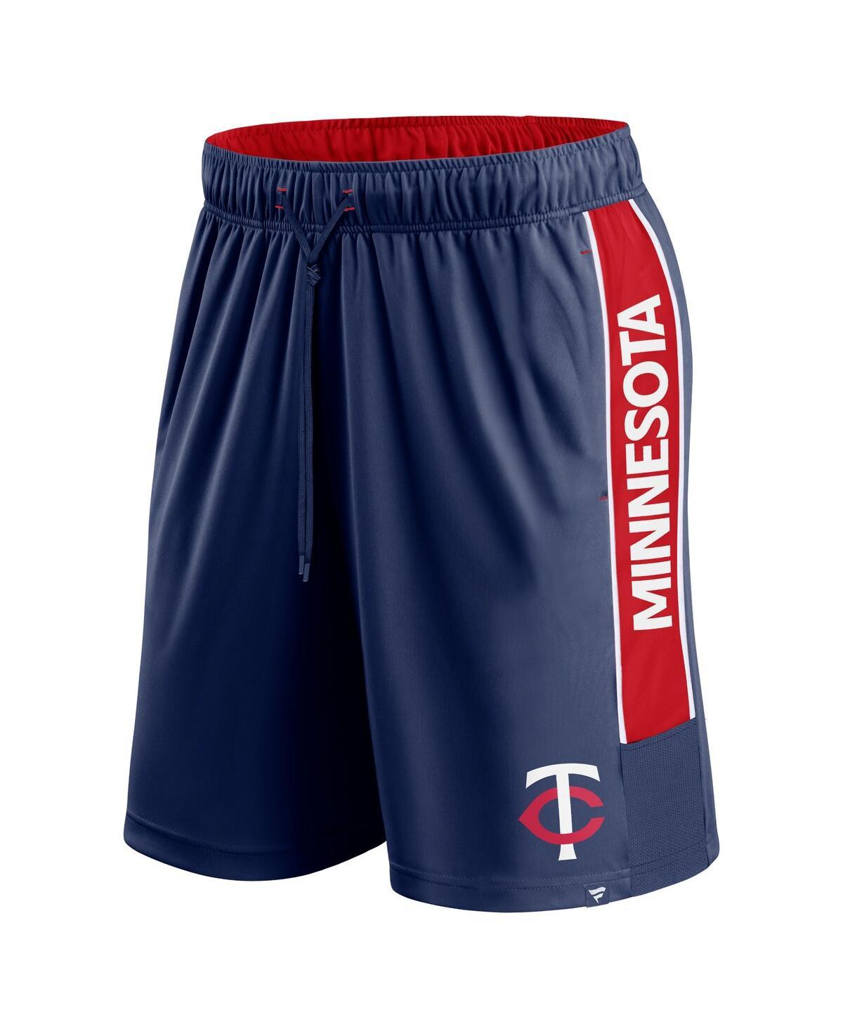 Men's Navy Minnesota Twins Win the Match Defender Shorts