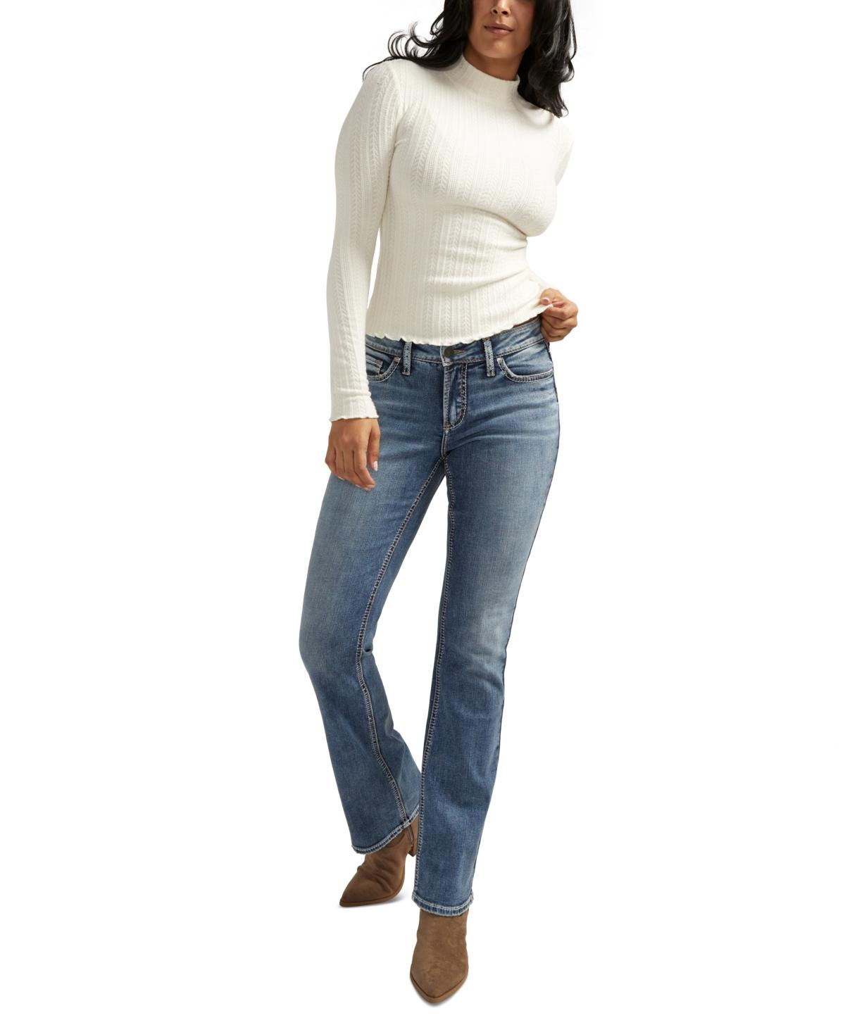 Women's Elyse Mid-Rise Comfort Fit Slim Bootcut Jeans