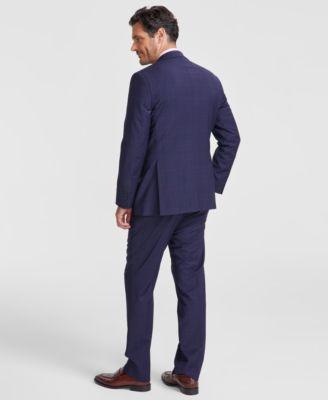 B by Men's Classic-Fit Wool Blend Suit