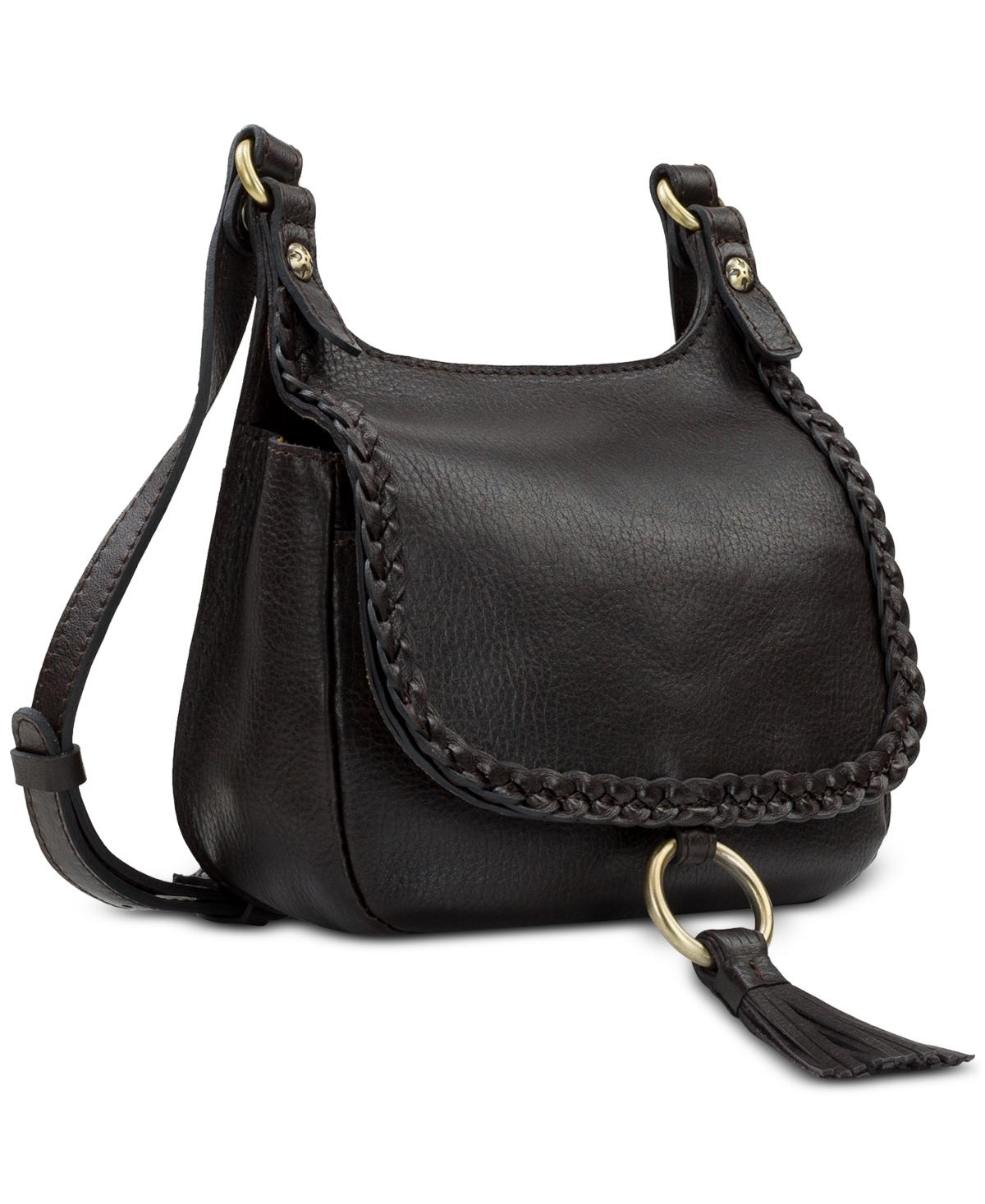 Linny Small Leather Saddle Bag 