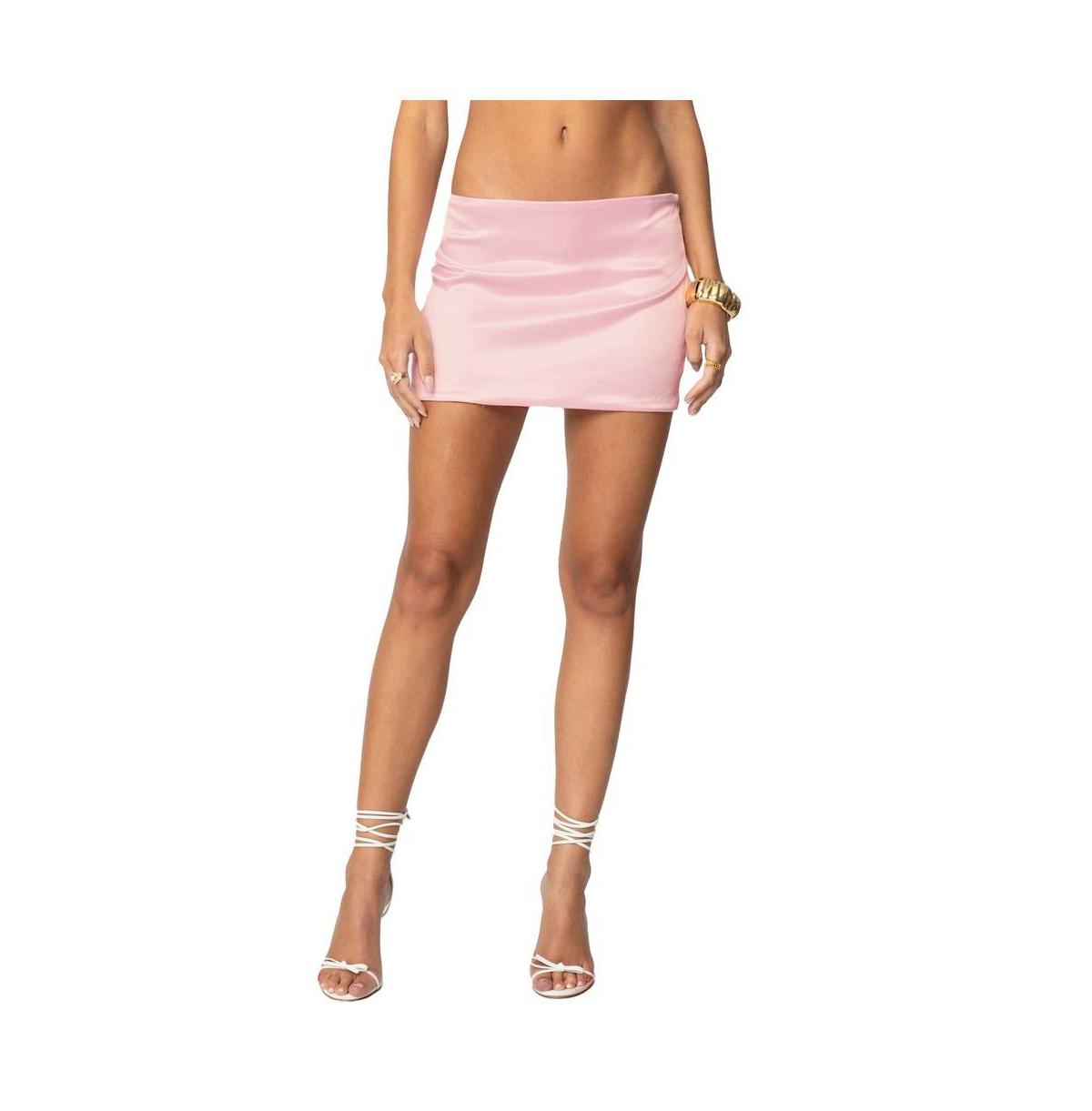 Women's Camila Satin Mini Skirt