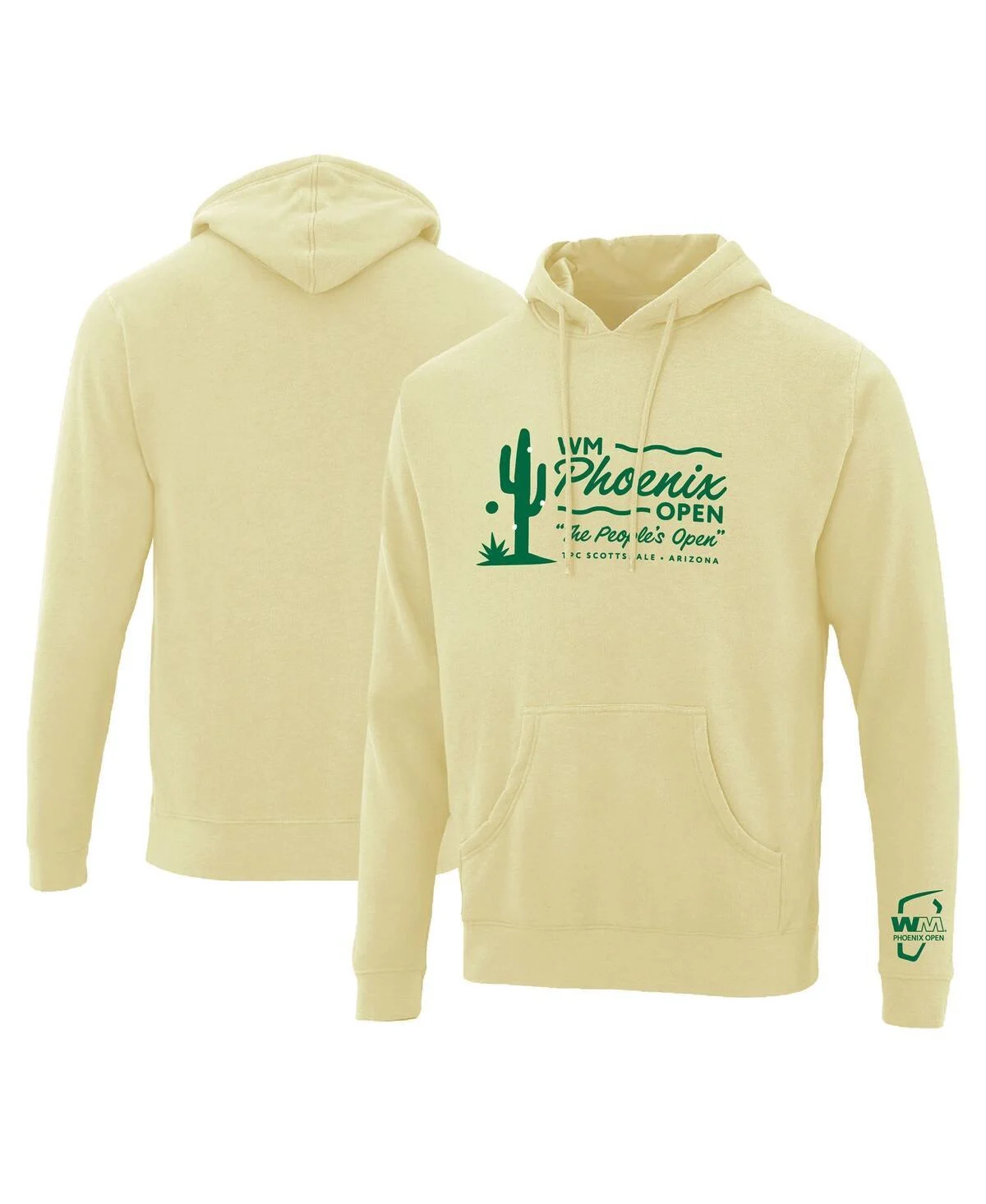 Men's Yellow 2024 WM Phoenix Open Seabrooke Pullover Hoodie