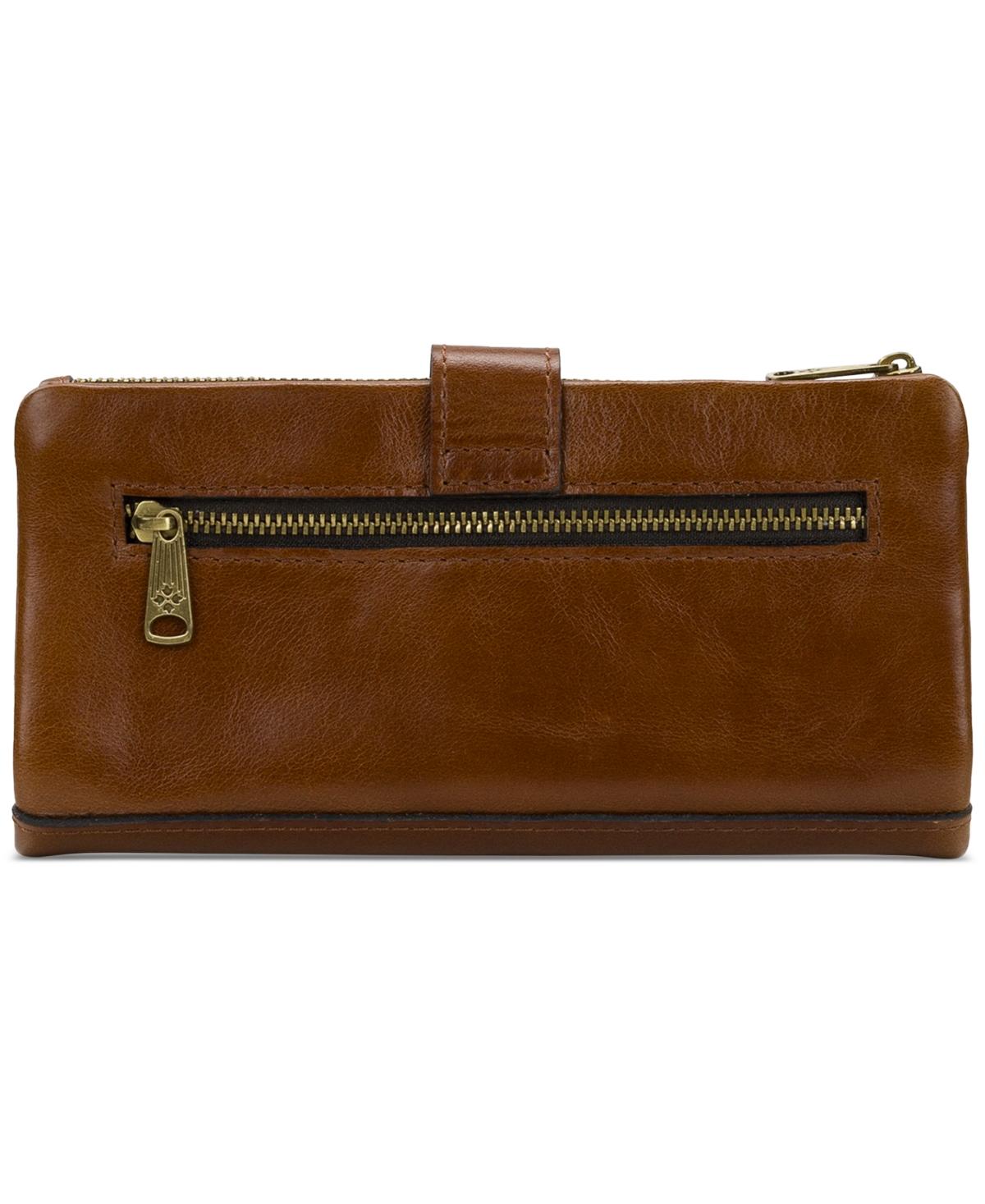 Annesley Leather Wristlet