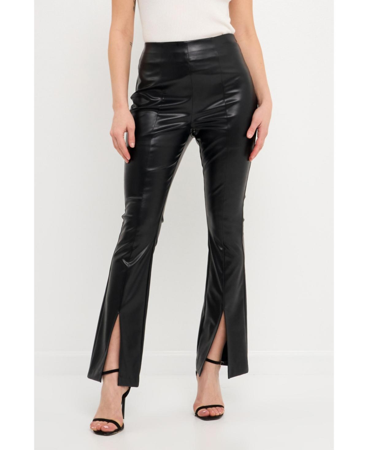 Women's Slit Detail Leggings