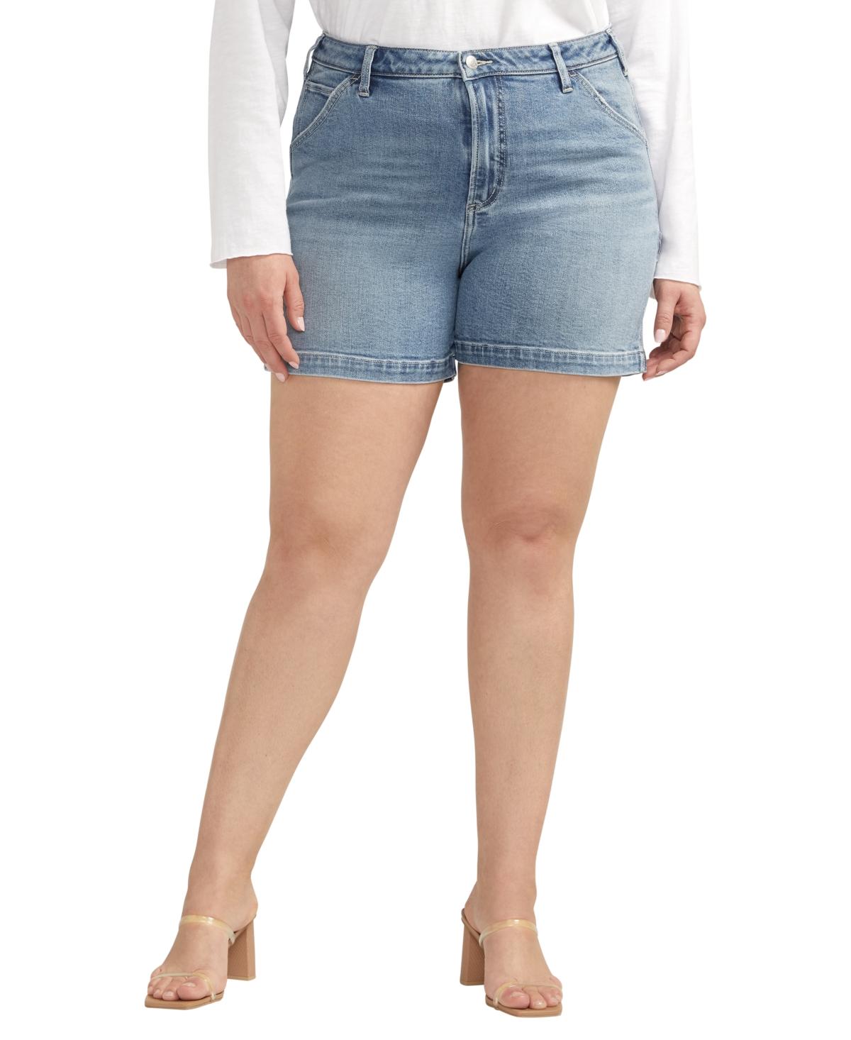 Plus Size Sure Thing Carpenter Shorts