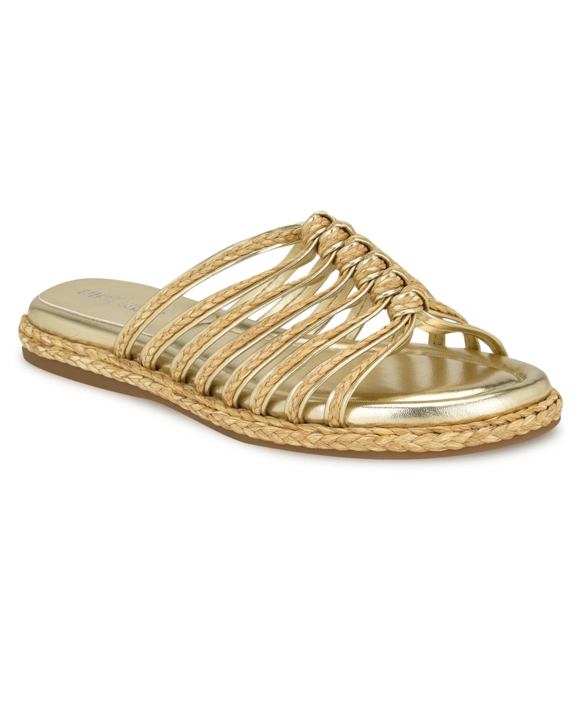 Women's Adila Slip-On Strappy Flat Casual Sandals