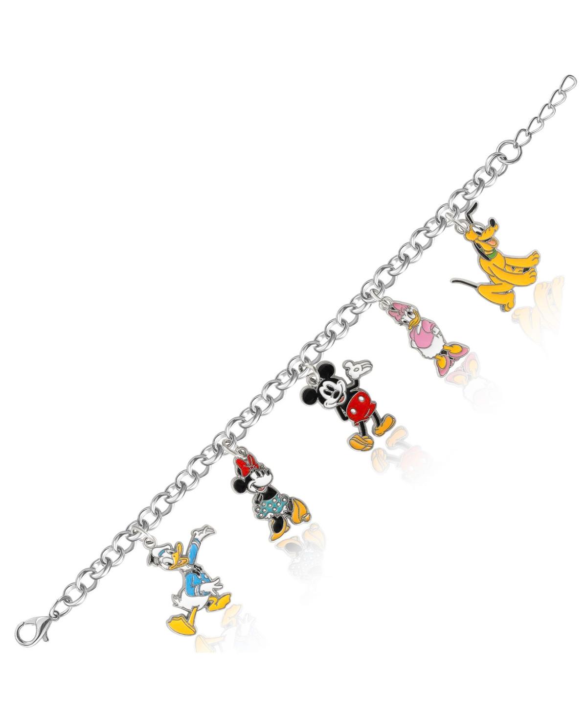 Mickey Mouse And Friends Charm Bracelet