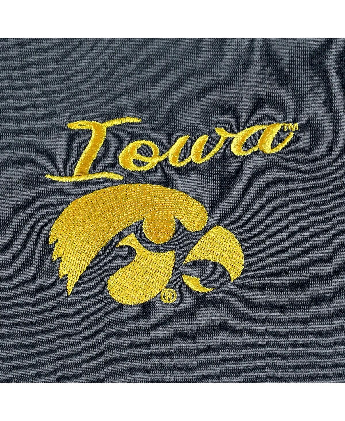 Women's Charcoal Iowa Hawkeyes Upbeat Sherpa Leggings