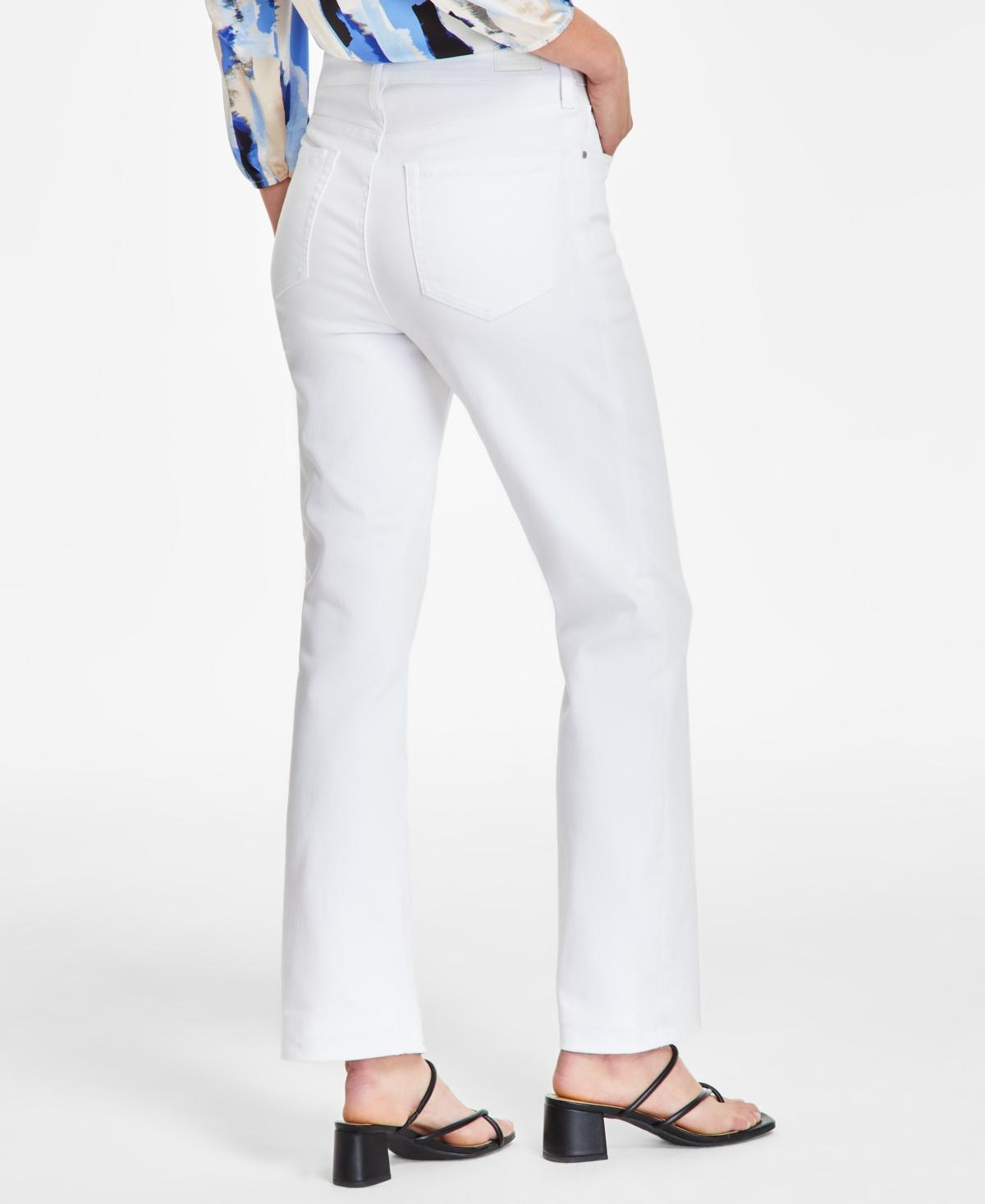 Women's Lexington Mid Rise Straight-Leg Jeans