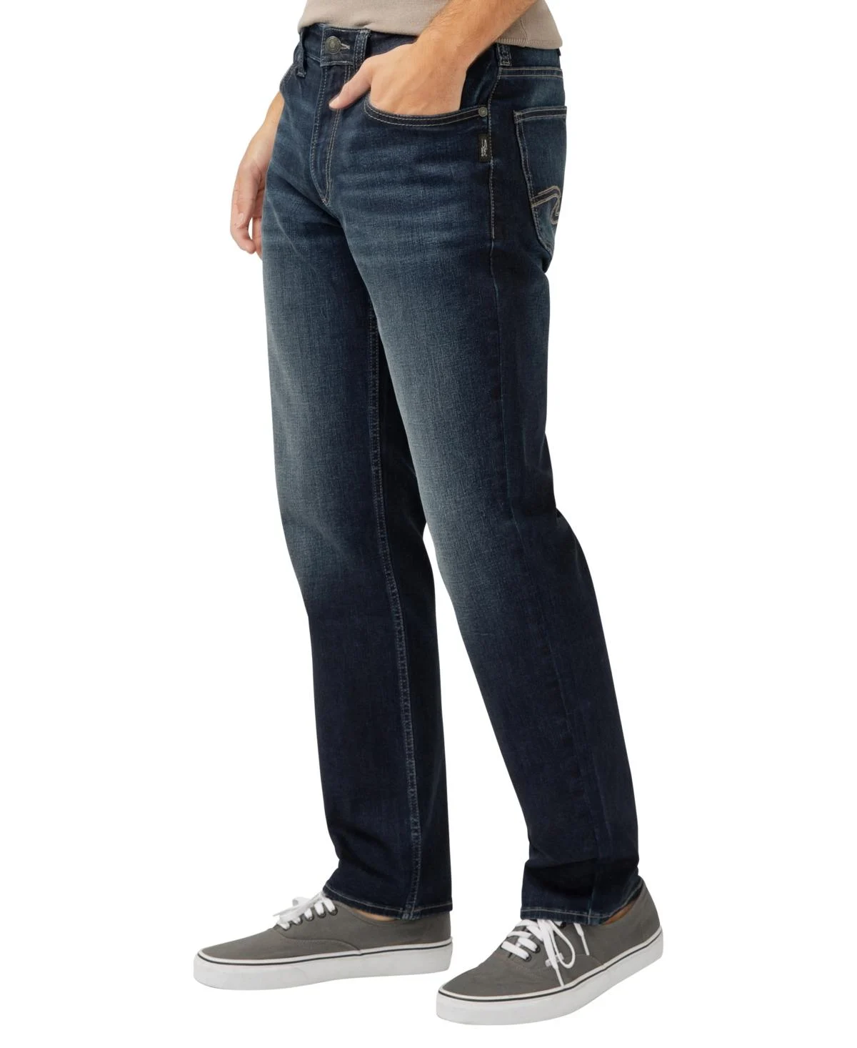 Men's Eddie Classic Athletic Fit Tapered Leg Jeans