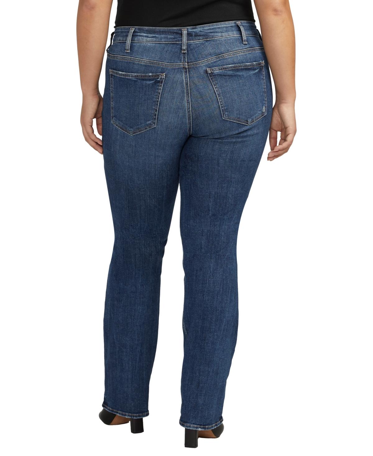 Plus Size Suki Mid Rise Slim Bootcut Jeans