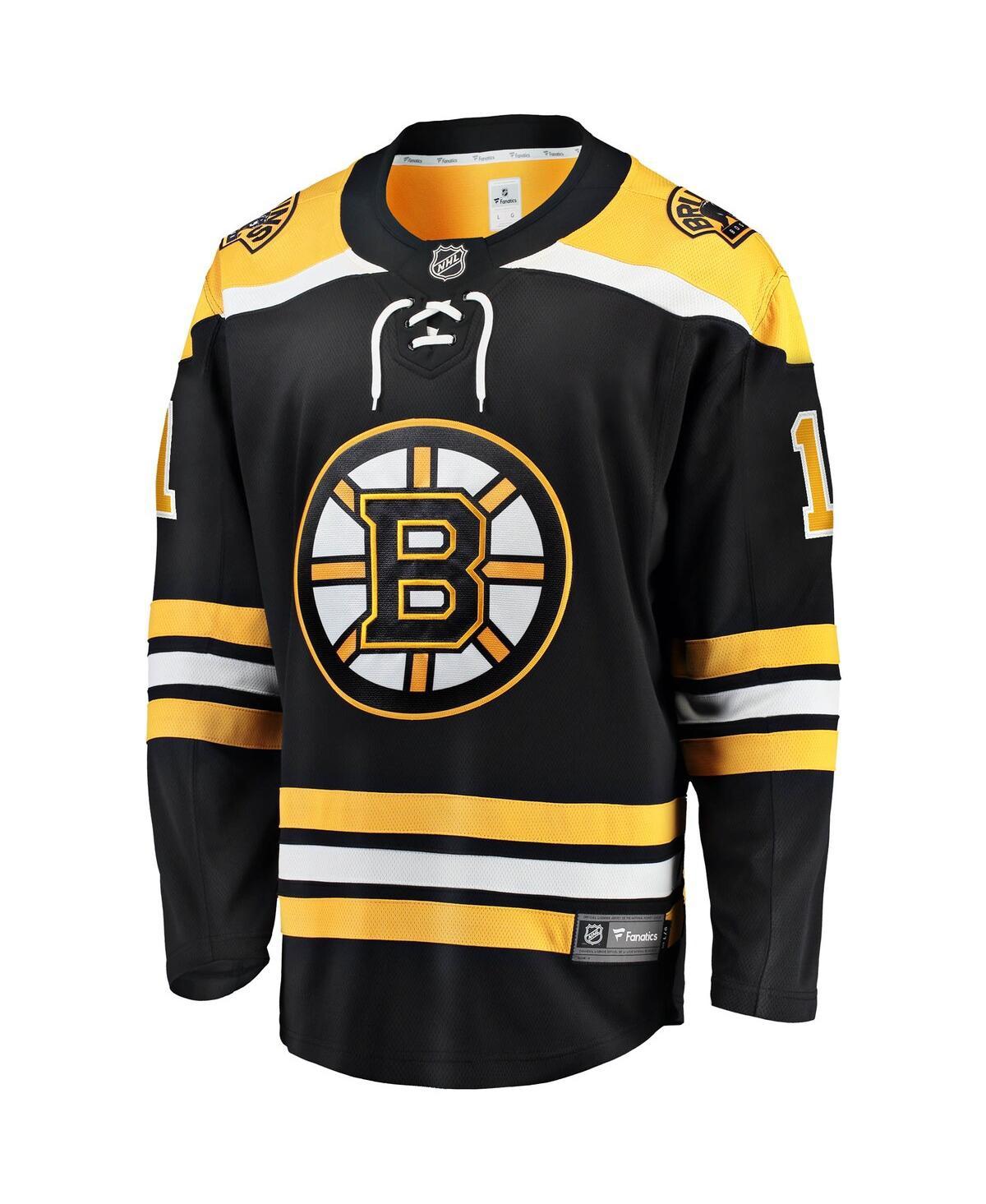 Men's Jeremy Swayman Black Boston Bruins 2017/18 Home Breakaway Replica Jersey