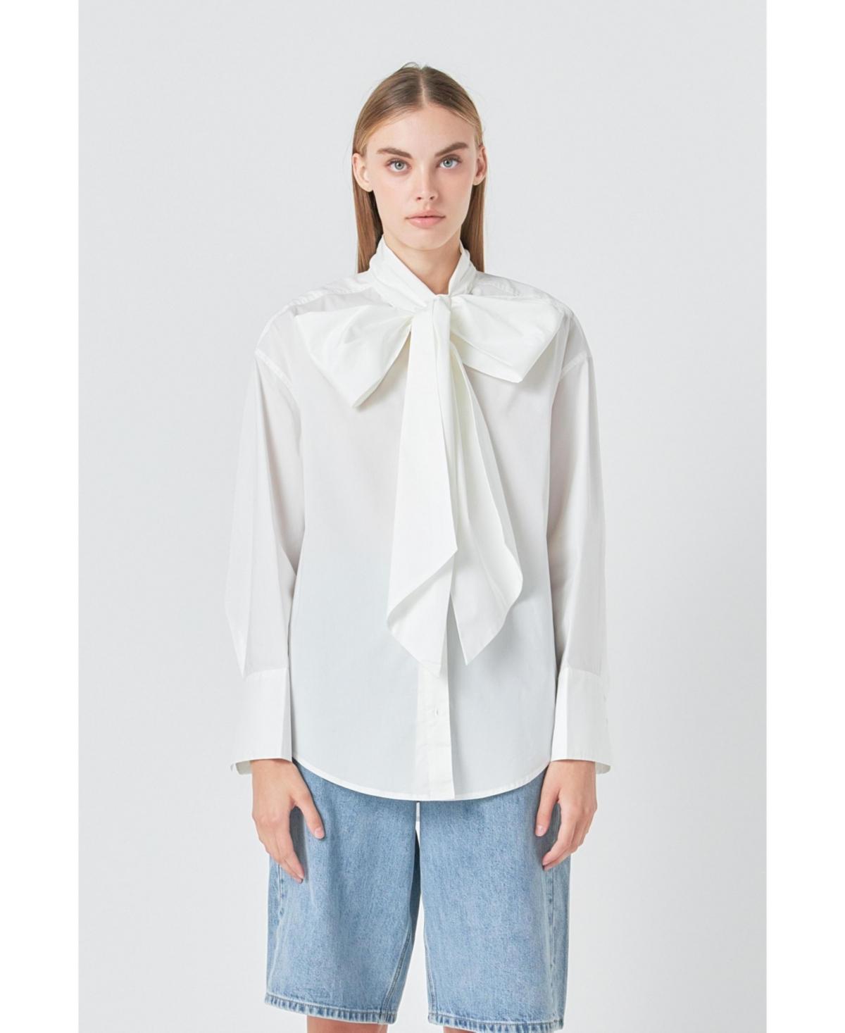 Women's Bow Detailed Shirt