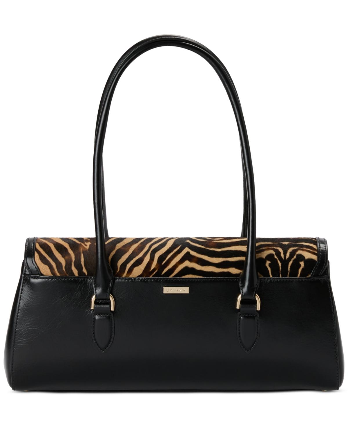 Dayan Caspian Calf Hair & Leather Satchel