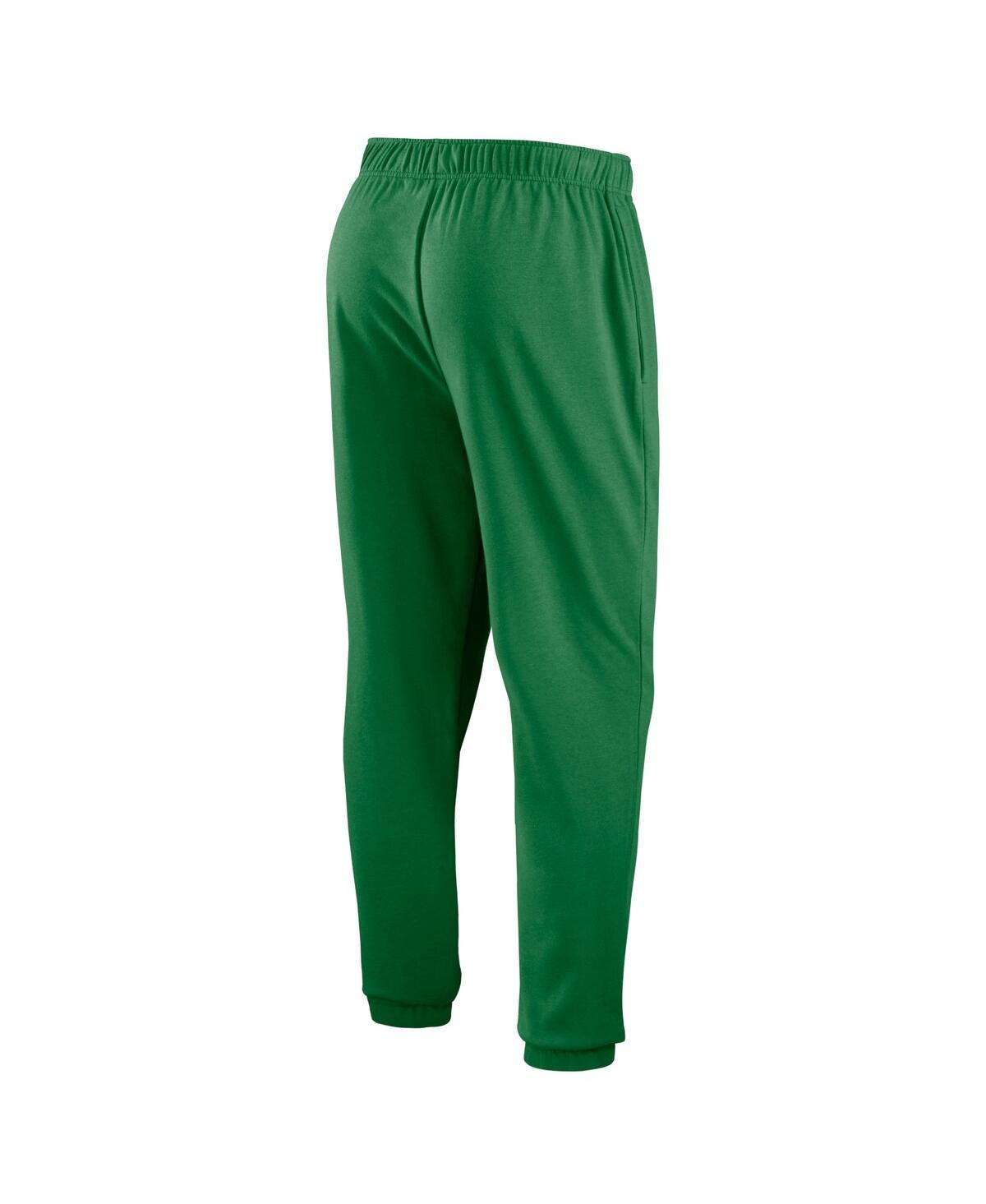 Men's Green Oregon Ducks Chop Block Fleece Sweatpants