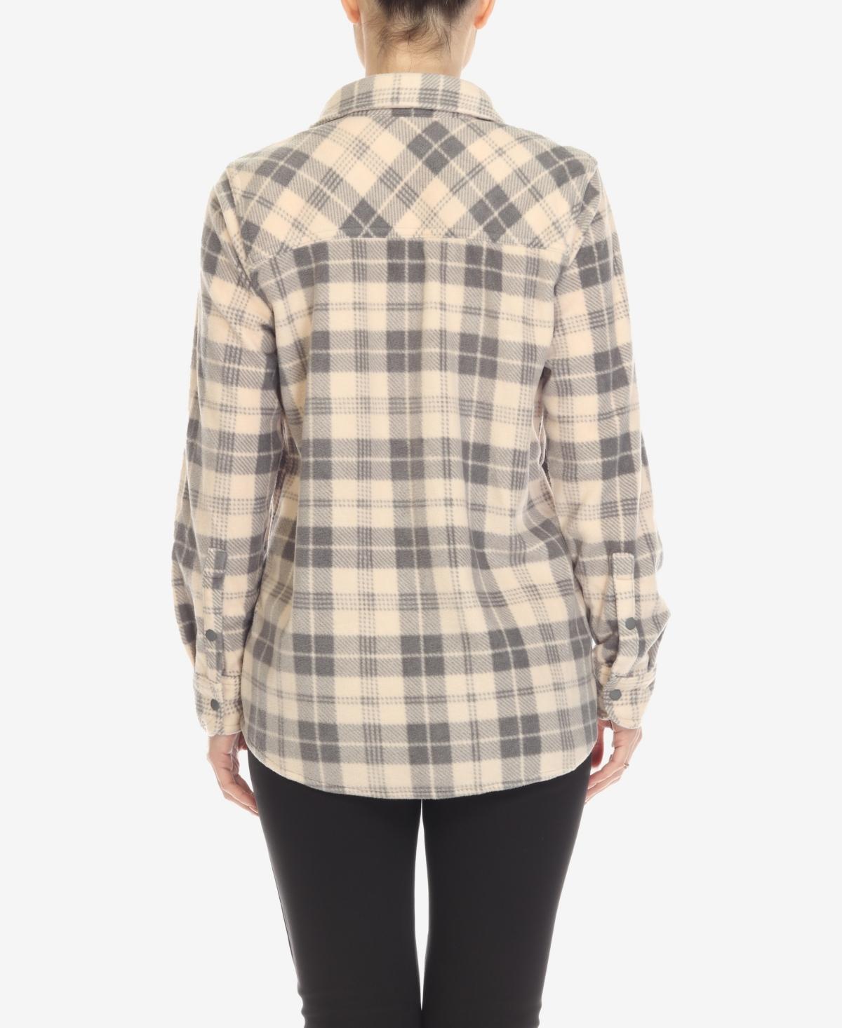 Women's Flannel Plaid Shirt