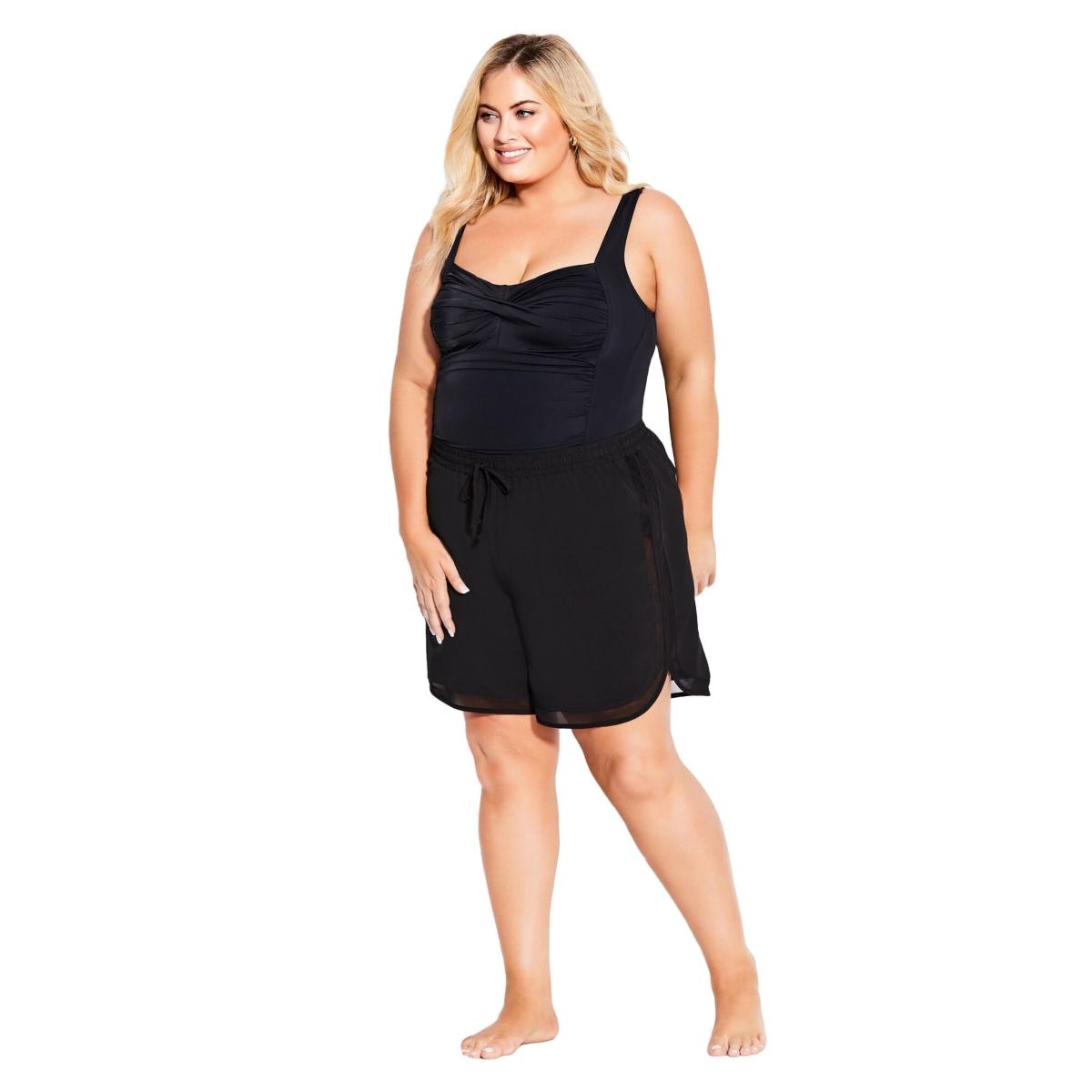 Plus Size Longline Board Short