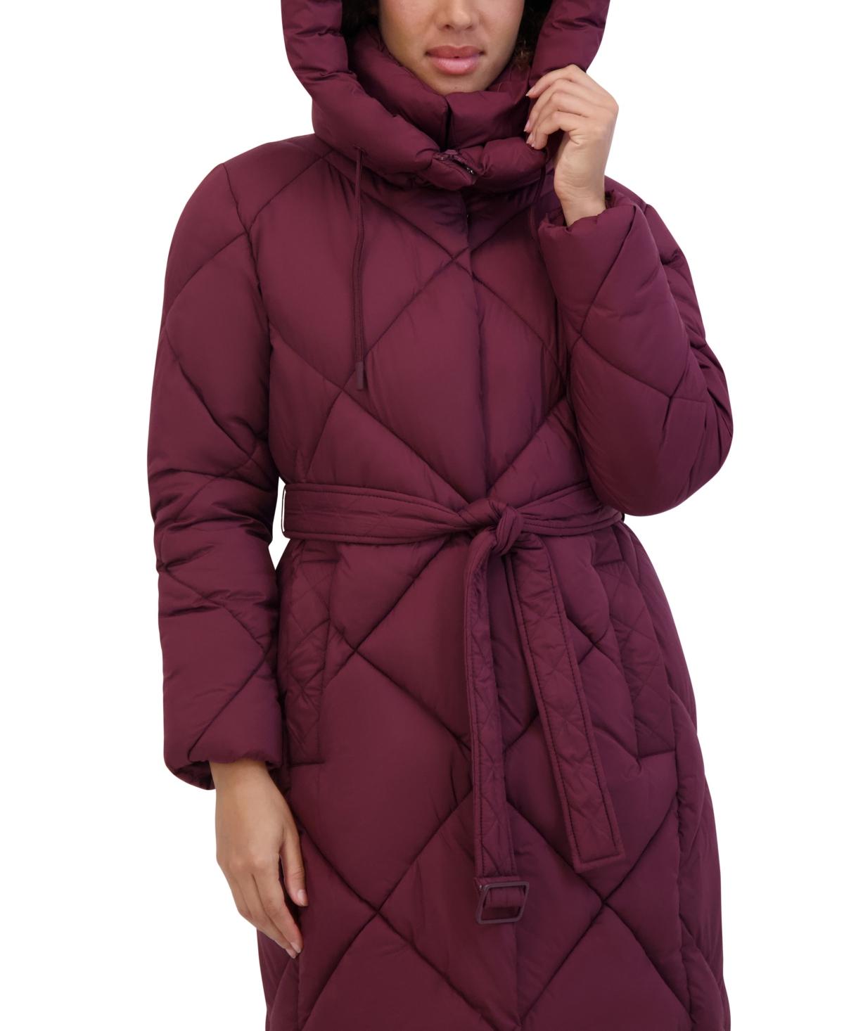 Women's Quilted Long Puffer Coat