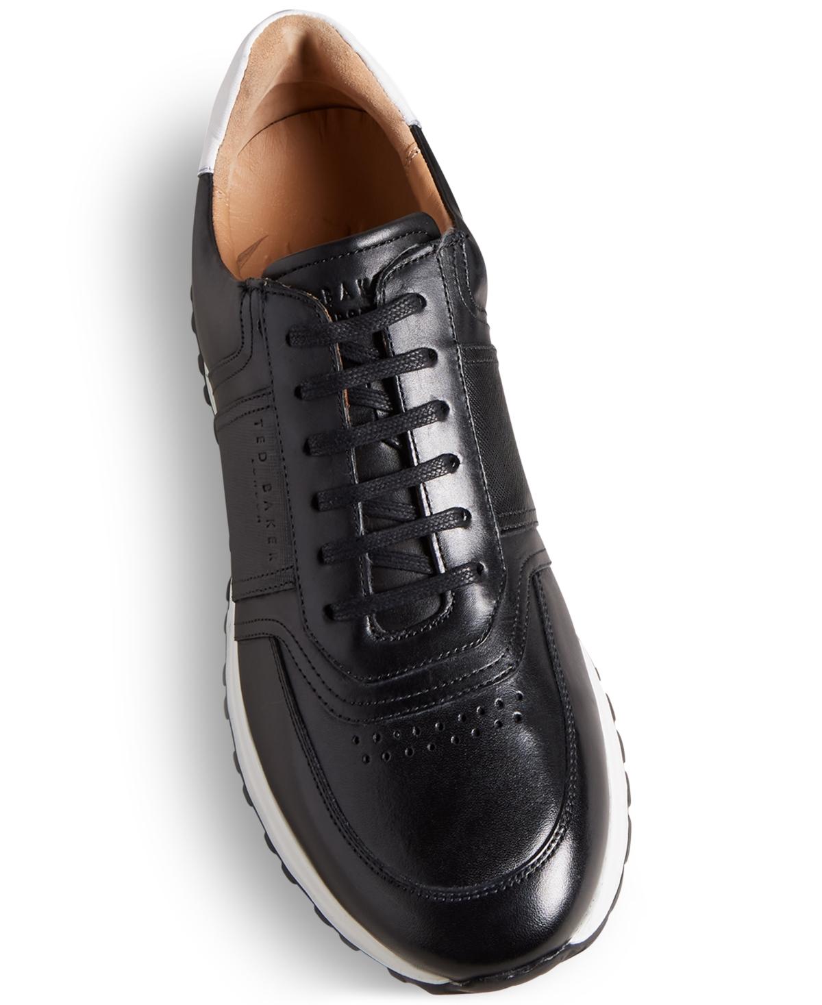 Men's Frayne Leather and Suede Retro-Style Sneaker