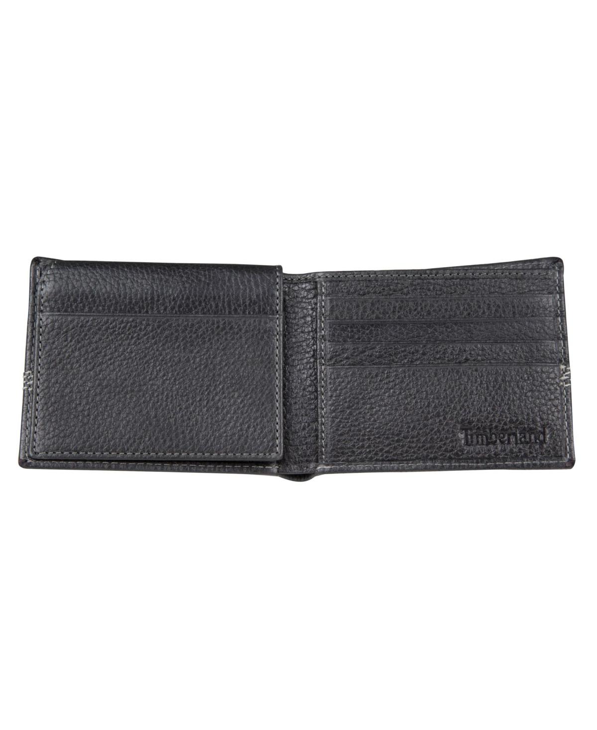 Men's Milled Quad Stitch Passcase Wallet