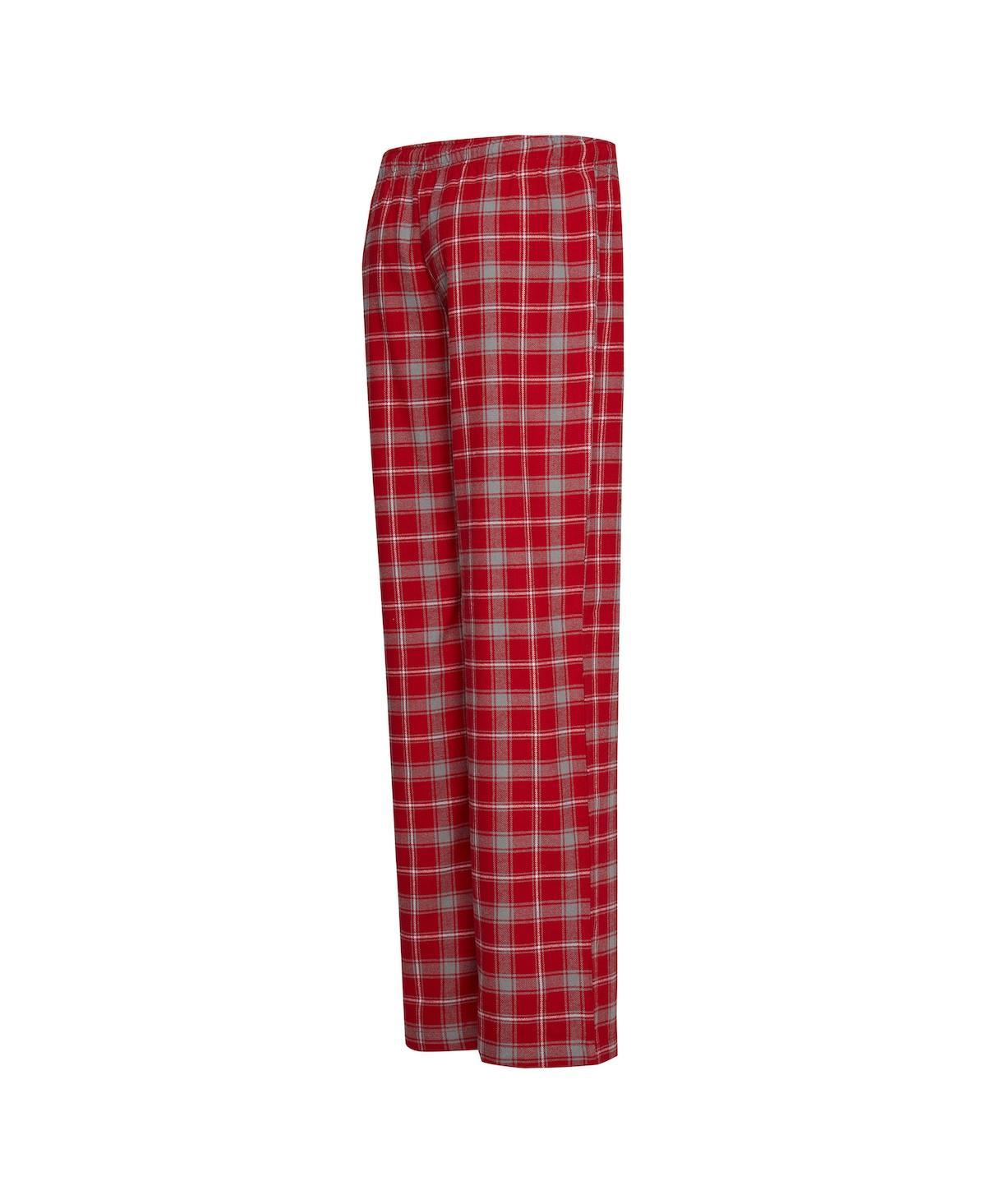 Women's Cardinal, Gray USC Trojans Arctic T-shirt and Flannel Pants Sleep Set