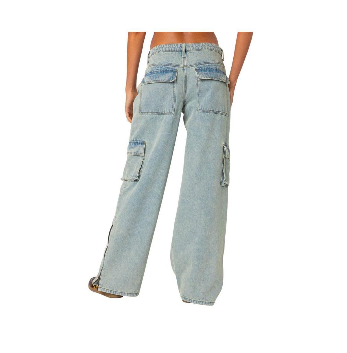 Women's Andi Low Rise Cargo Jeans