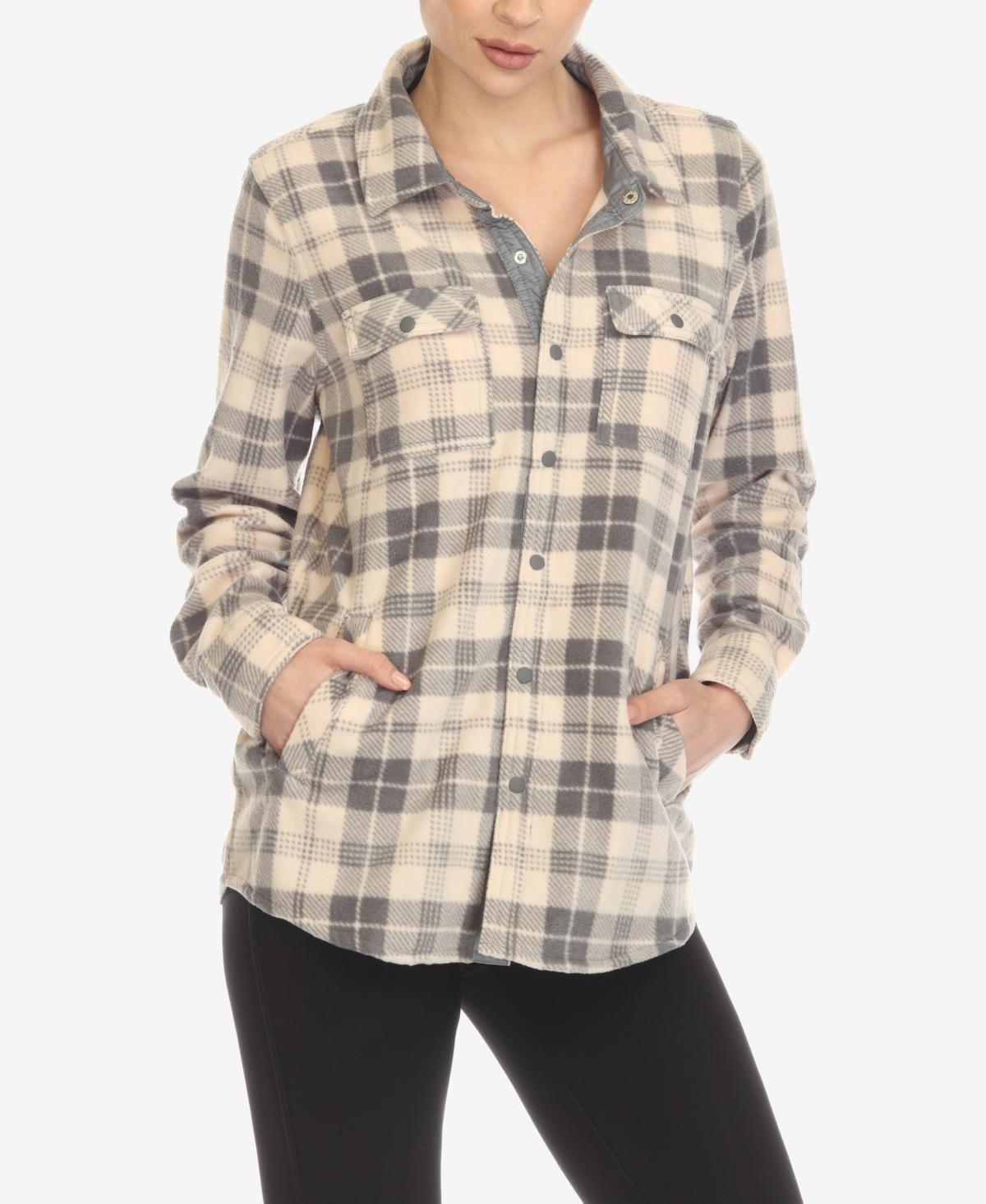 Women's Flannel Plaid Shirt