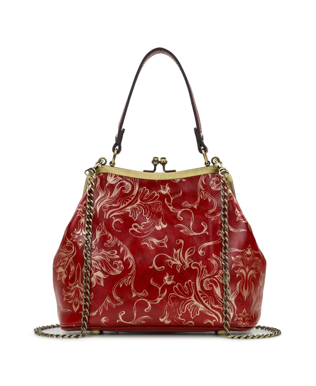 Western Wallpaper Laureana Frame Satchel Bag