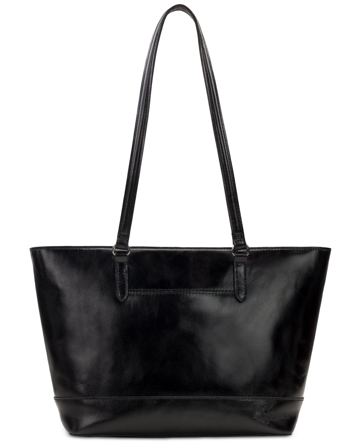 Violetti Large Leather Tote 