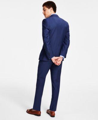 Men's Classic-Fit Stretch Wool Blend Suit Separates