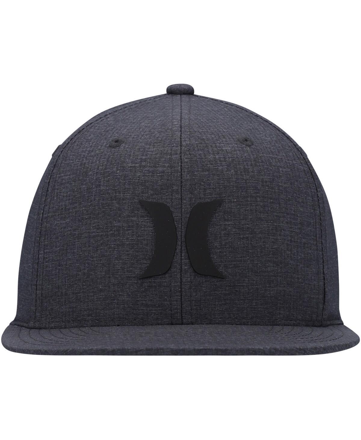 Men's Heather Black Phantom Core Snapback Hat