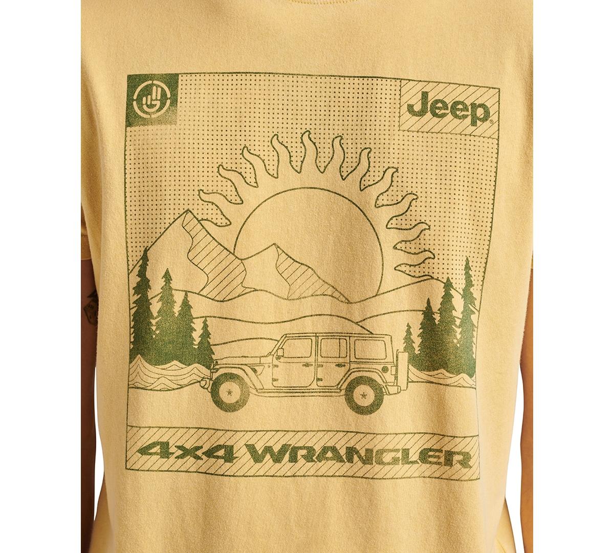 Men's Jeep Explorer Short Sleeve Crewneck Graphic T-Shirt