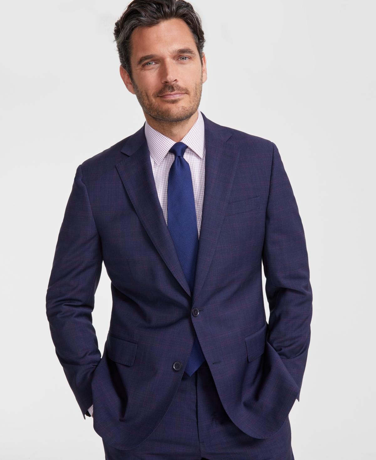 Men's Classic-Fit Wool Blend Suit Jacket