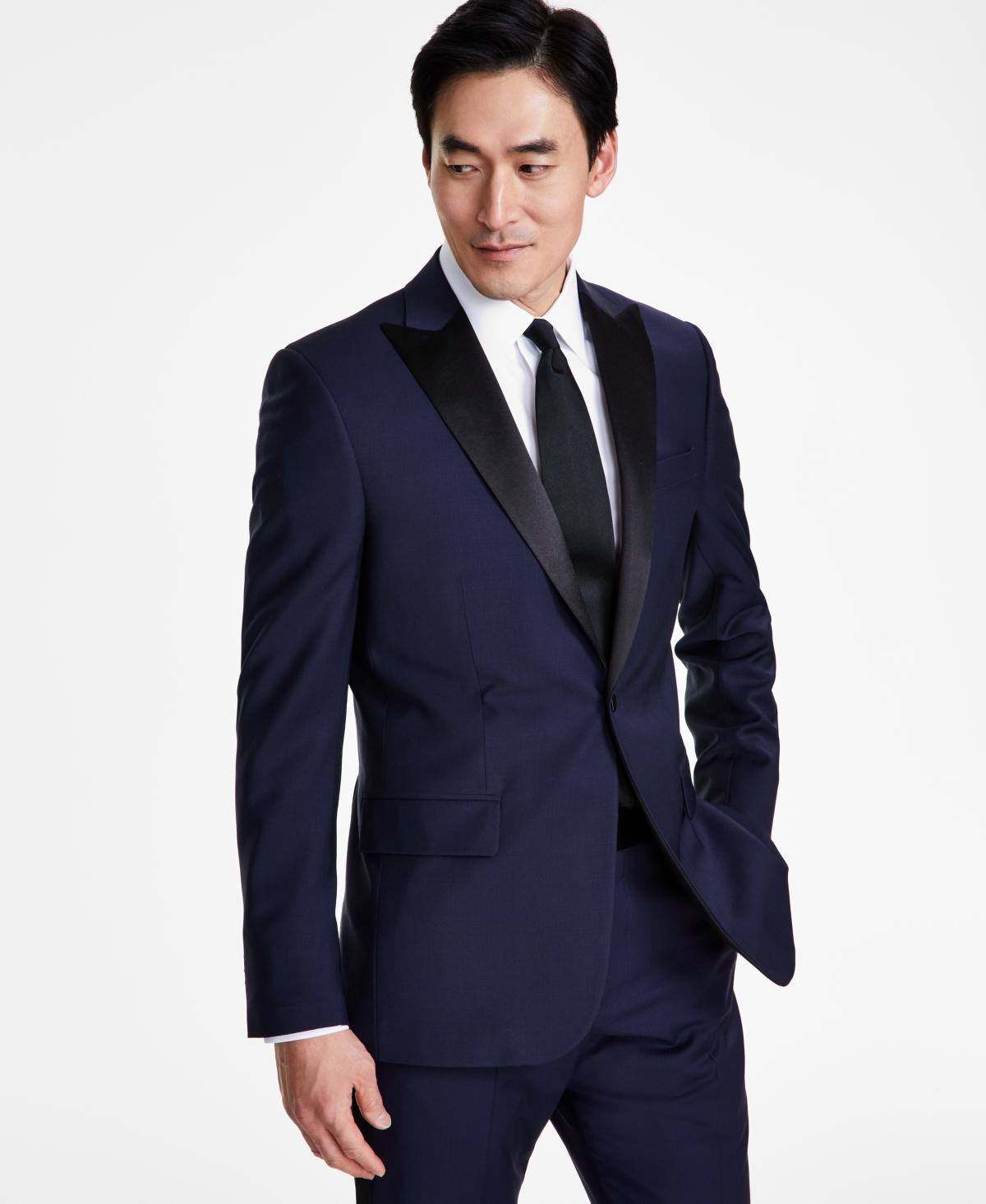 Men's Classic-Fit Stretch Solid Tuxedo Jacket