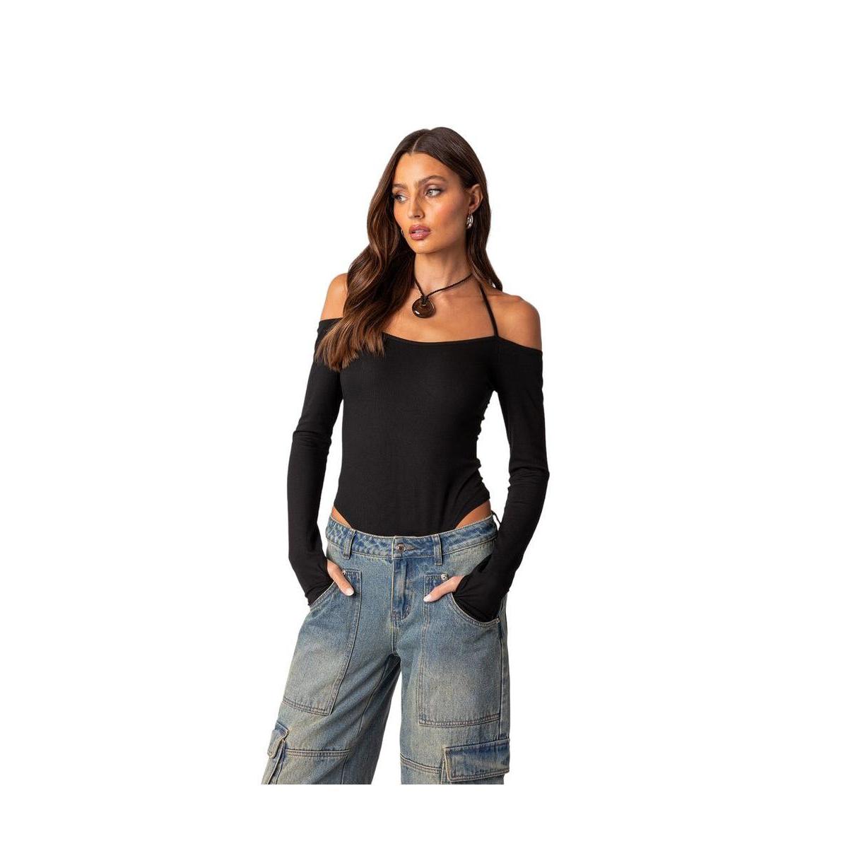 Women's Model Off Duty ribbed bodysuit