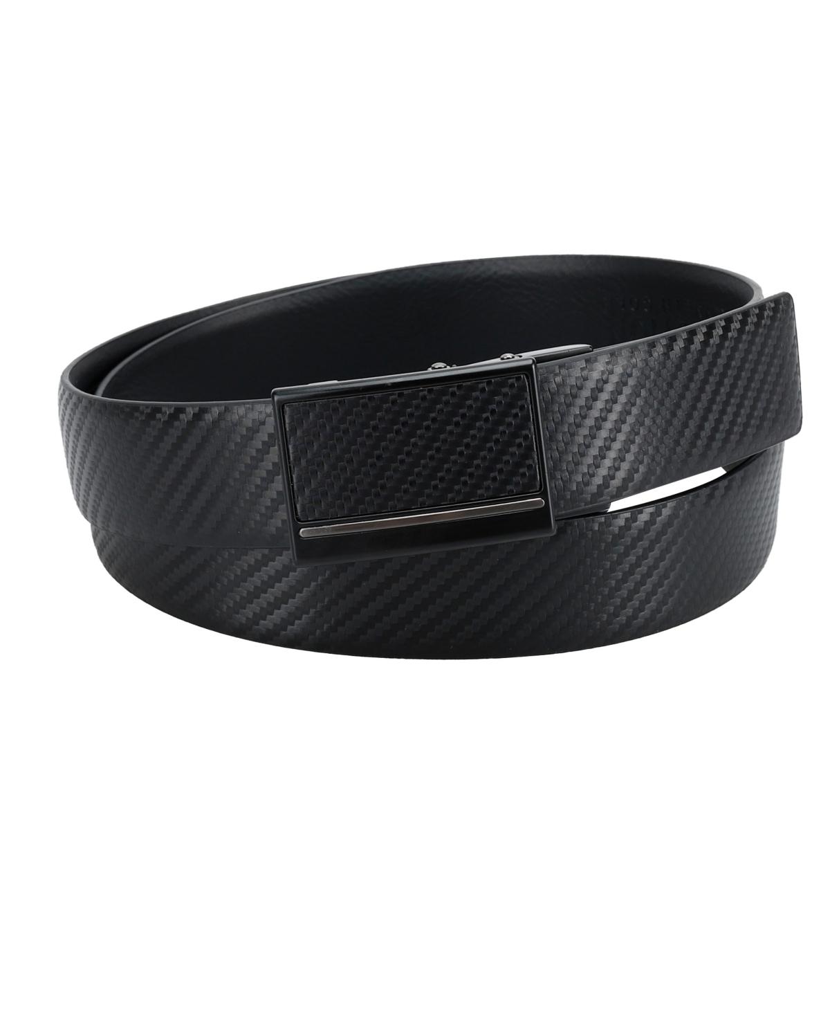 Men's Exact System Track Lock Carbon Texture Belt