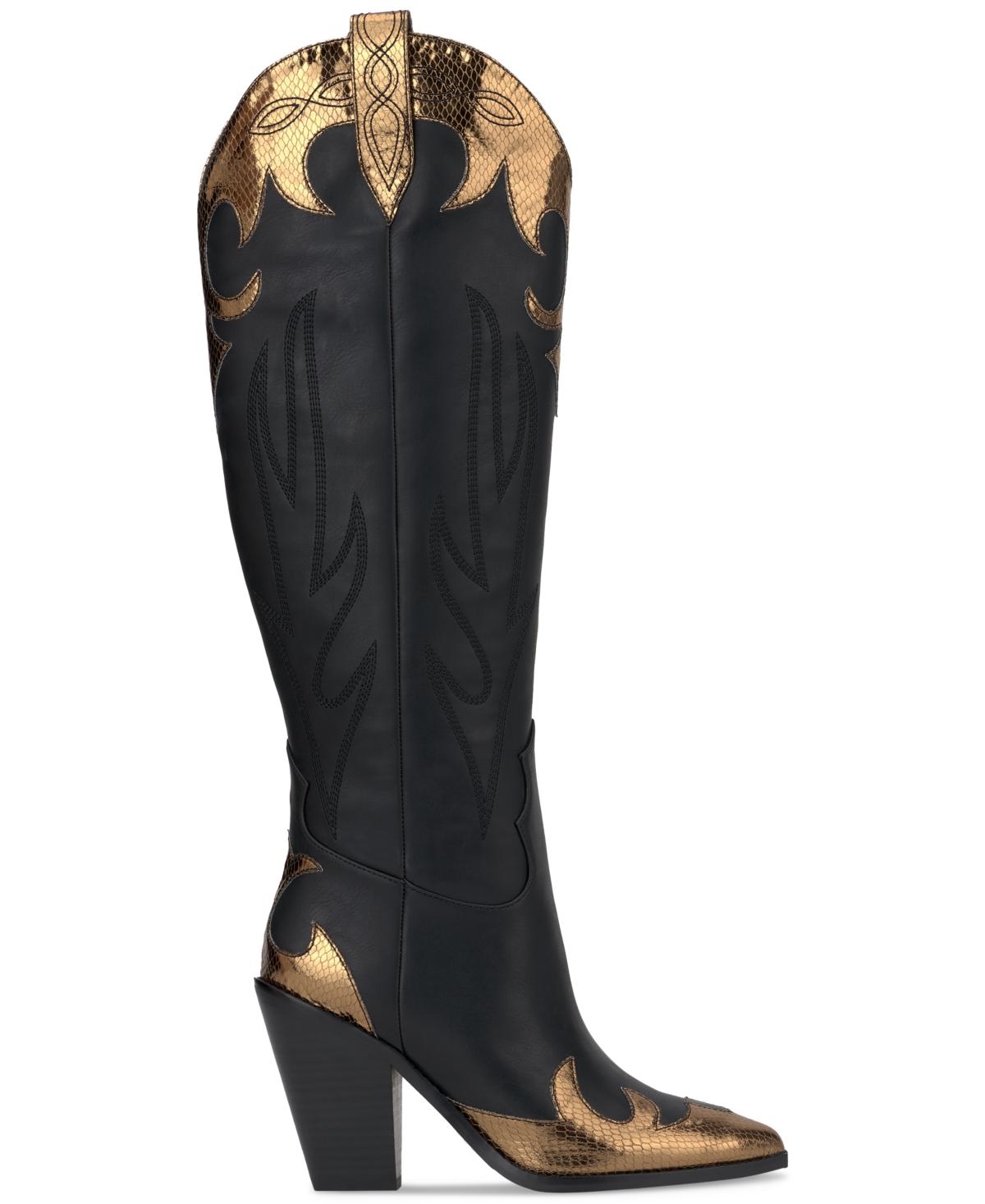 Women's Rhetta Flame Knee-High Cowboy Boots