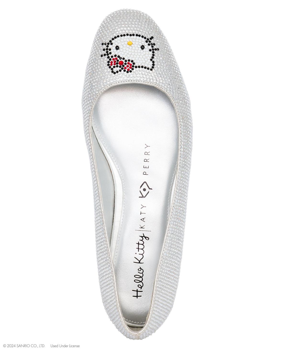 X Hello Kitty Women's Collections Crystal Ballet Flats