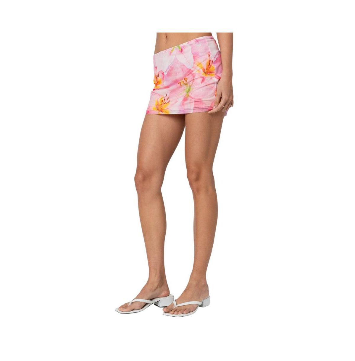 Women's Stassi Printed Mini Skirt