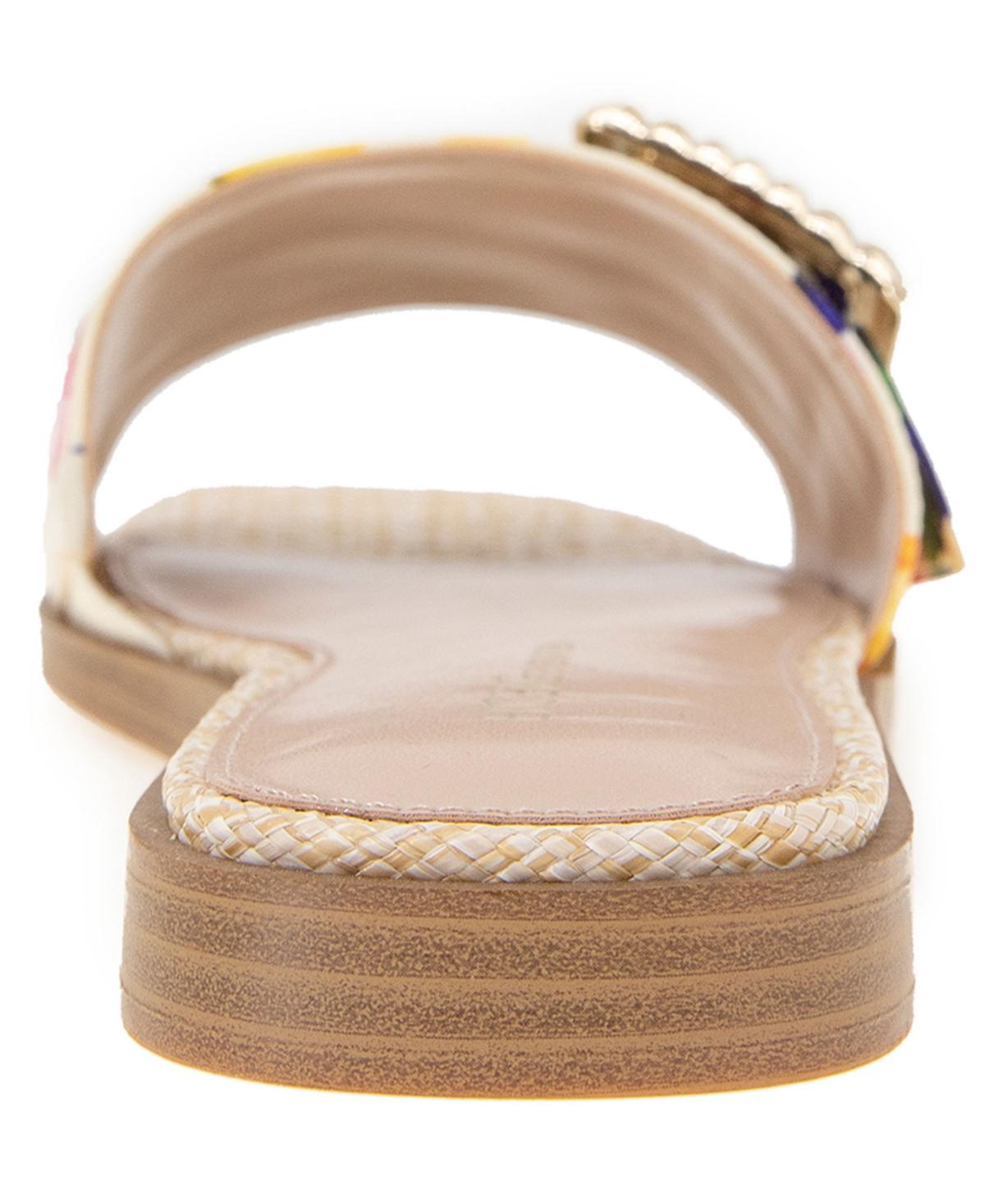 Women's Mollie Buckled Slide Flat Sandals