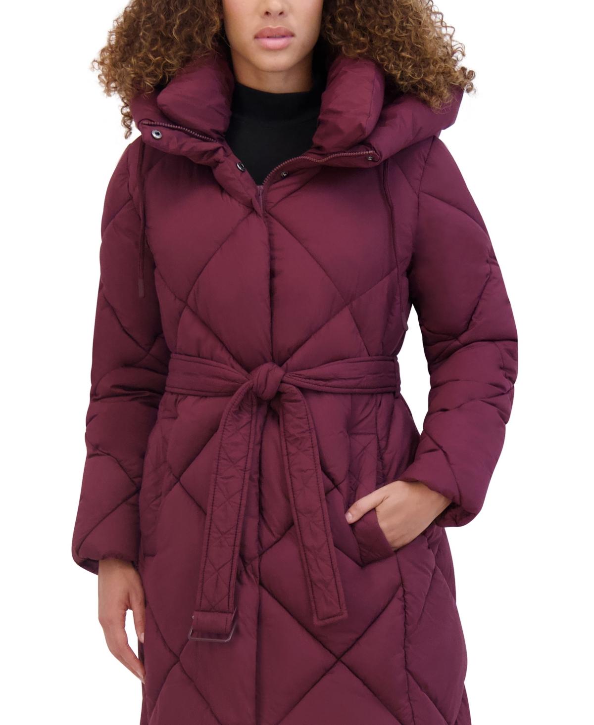 Women's Quilted Long Puffer Coat