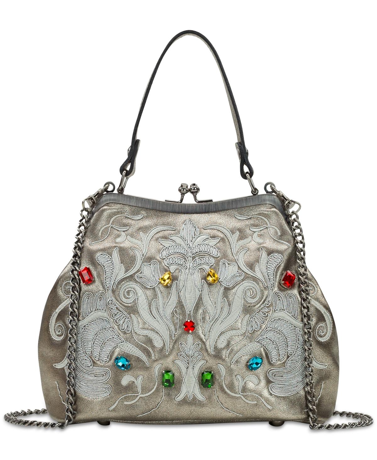 Laureana Small Metallica Gem Baroque Frame Bag