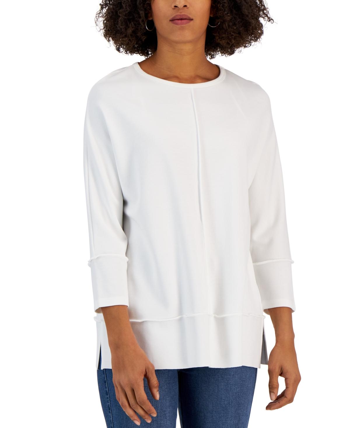 Women's Serenity Knit 3/4 Sleeve Tunic Top