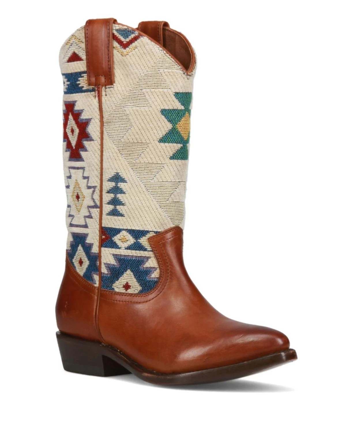 Women's Billy Western Fabric Leather Boots