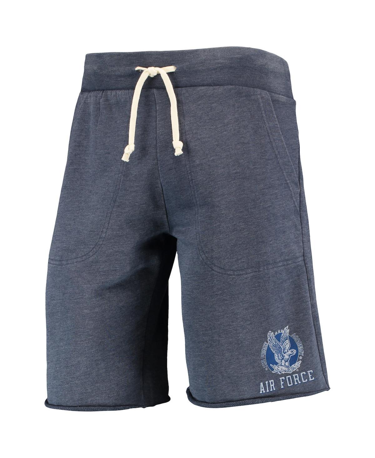 Men's Heathered Navy Air Force Falcons Victory Lounge Shorts