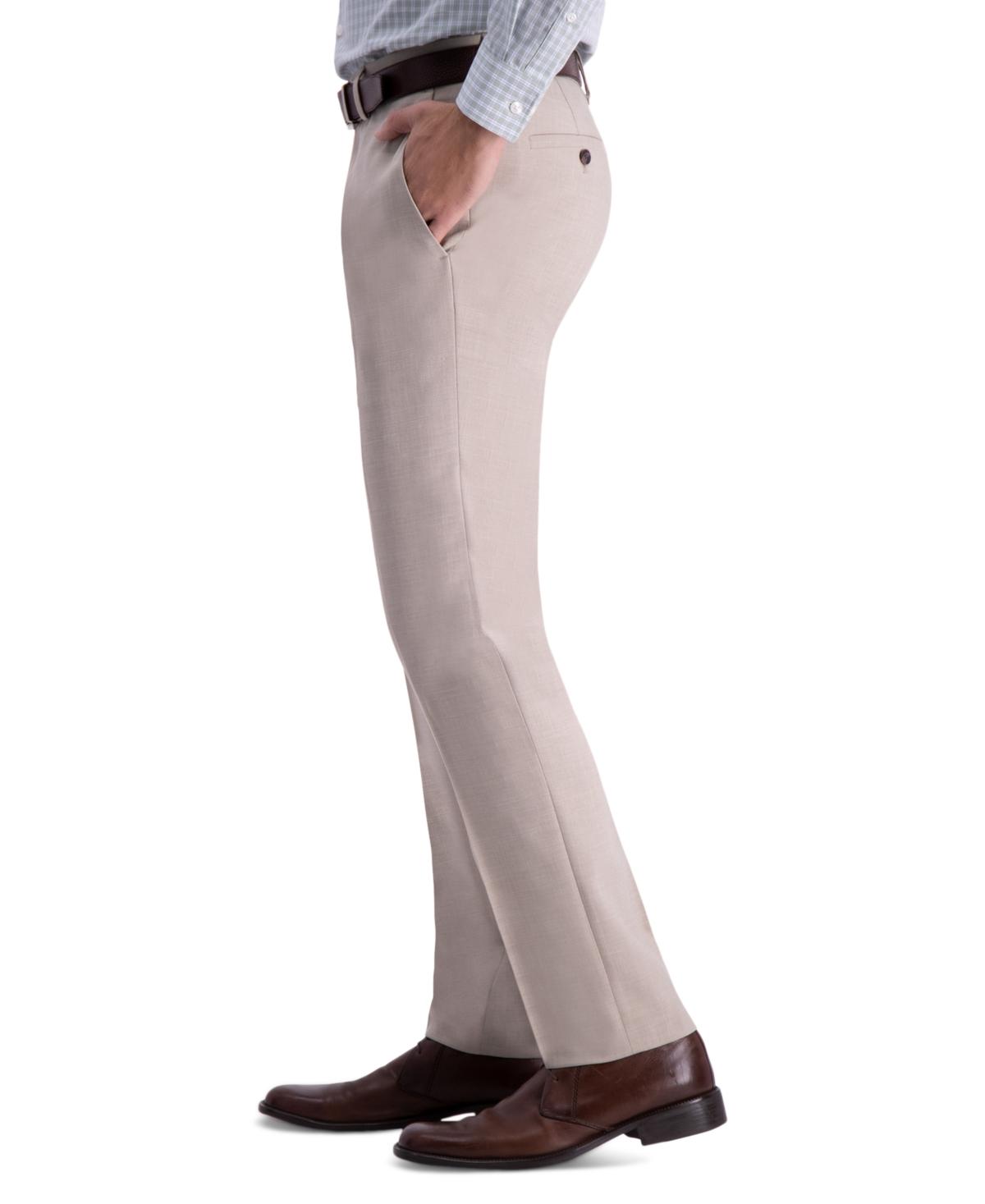 Men's Slim-Fit Stretch Check Dress Pants