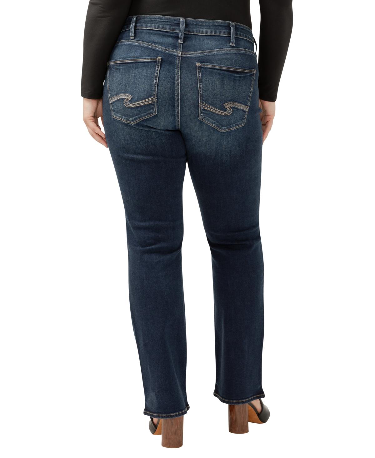 Plus Size Avery High-Rise Curvy-Fit Slim Bootcut Jeans